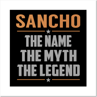 SANCHO The Name The Myth The Legend Posters and Art